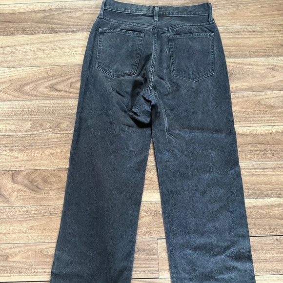 Aritzia Sun-deh Black Straight-Leg Jeans | Size 8 - Picture 2 of 6